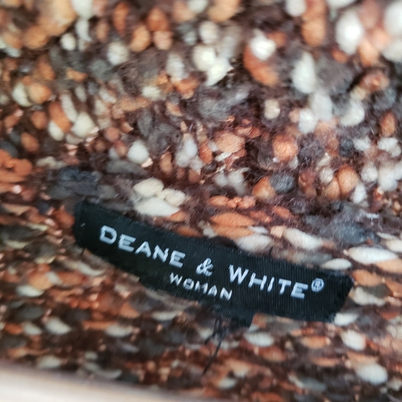 Fall Colours Boucle Cardigan Sweater Coat XL - Picture 4 of 6